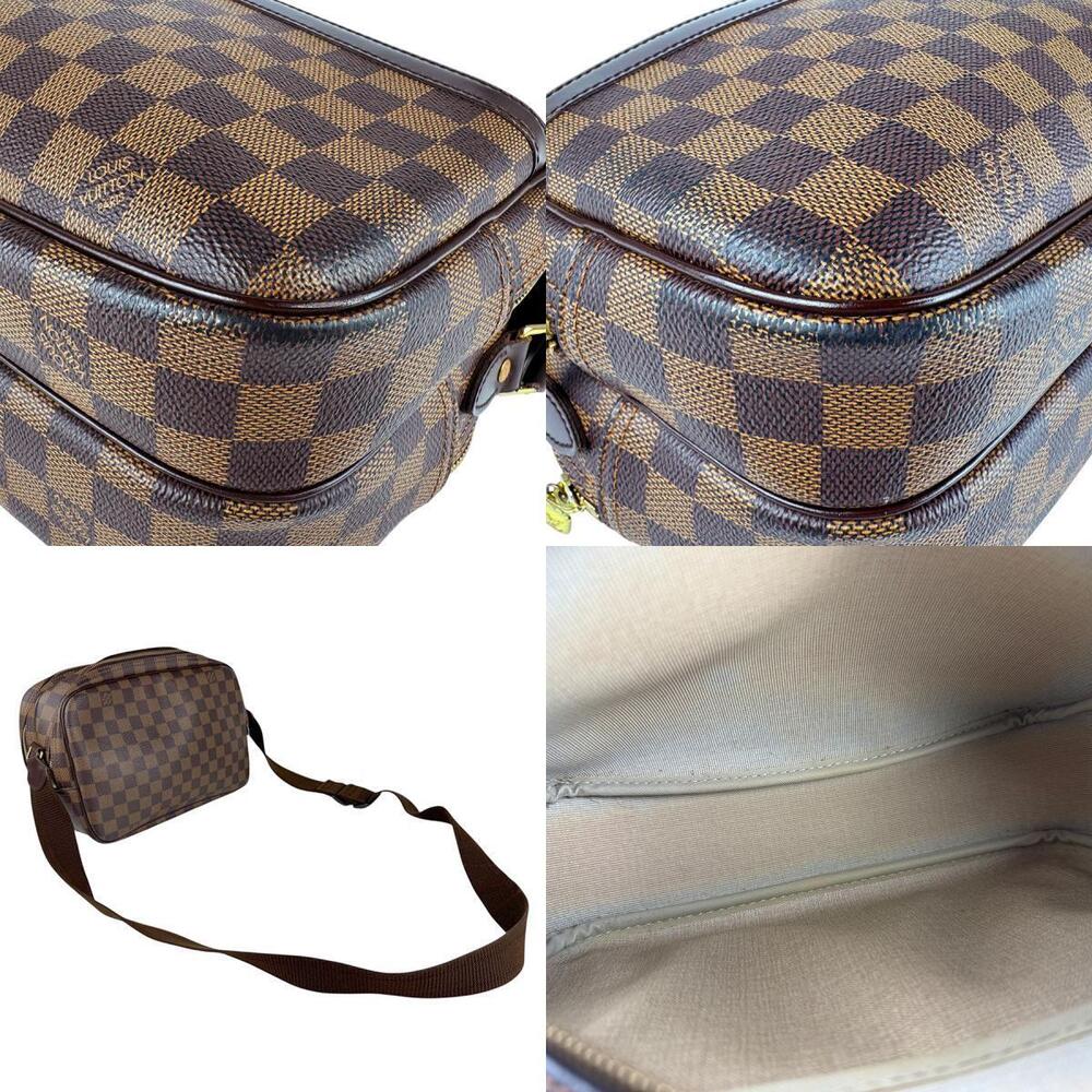 Louis Vuitton Shoulder Bag Damier Reporter Canvas Ebene - Picture 4 of 5